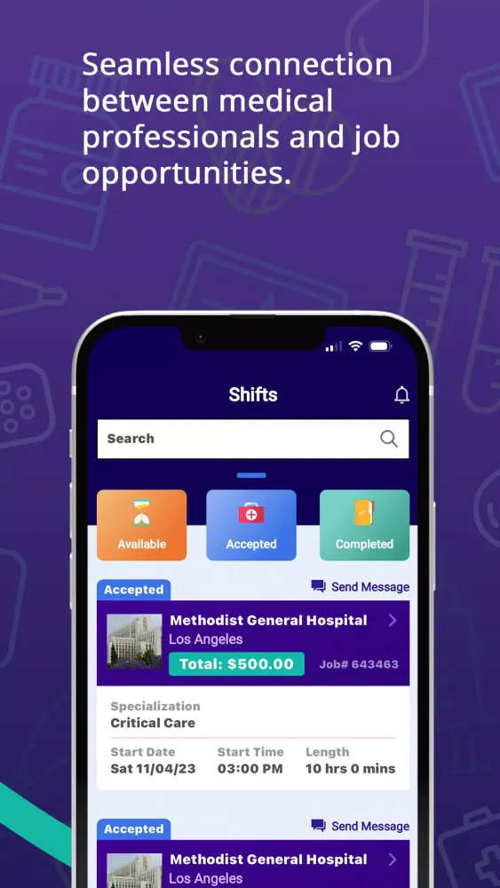 SHIFTit Health Screenshots