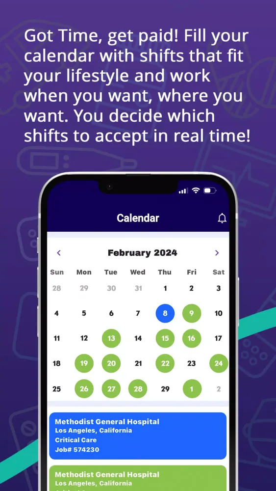 SHIFTit Health Screenshots