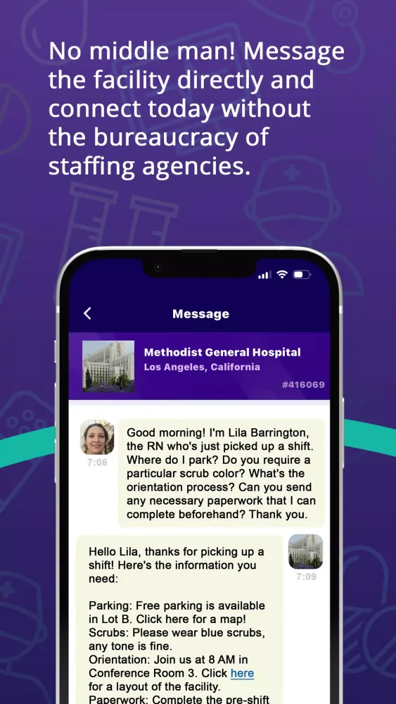 SHIFTit Health Screenshots