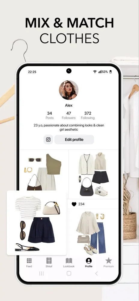 Shkaf－Outfit Planner, Wardrobe应用截图