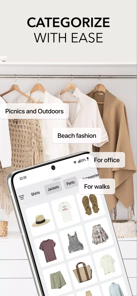 Shkaf－Outfit Planner, Wardrobe应用截图