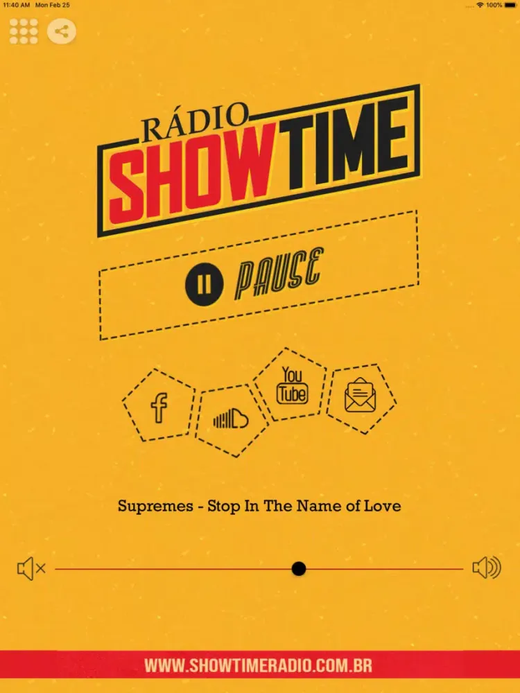Showtime Radio iPad  Screenshots