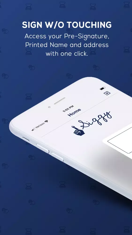 Siggy - Contactless Mail Sign سکرین شاٹس