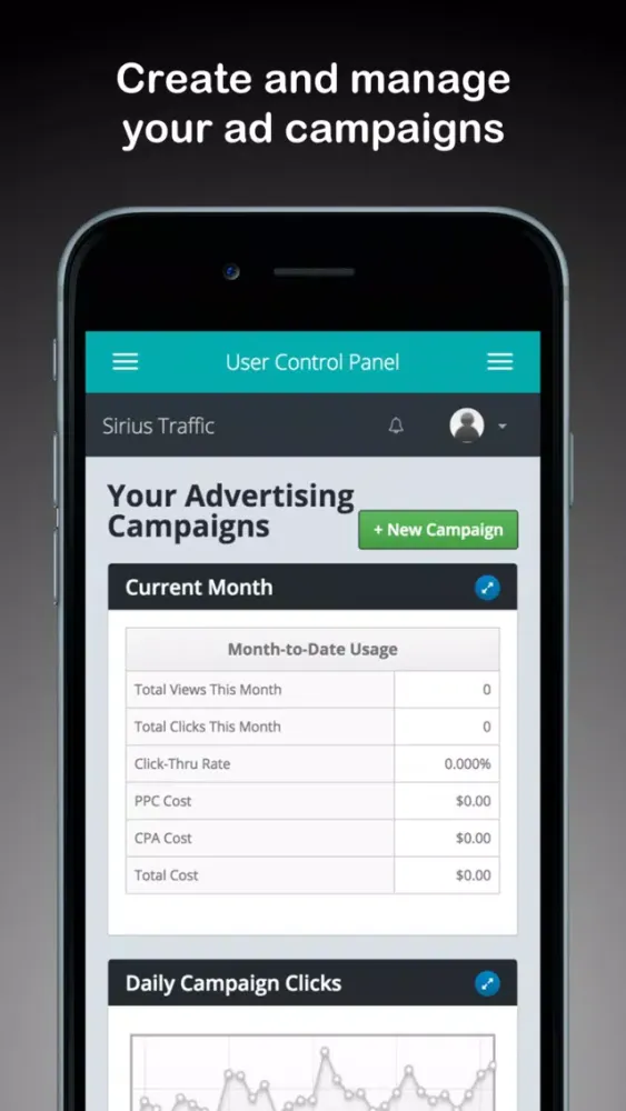 Zrzuty ekranu SiriusTraffic.com App