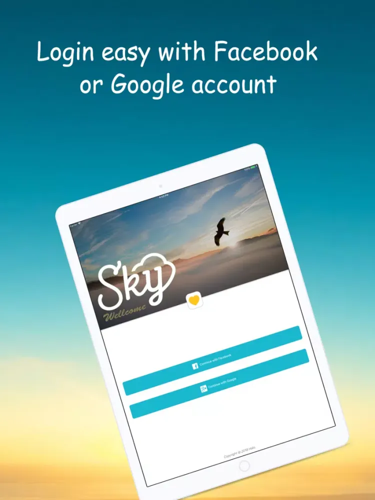 Zrzuty ekranu Sky Chat Lock iPad 