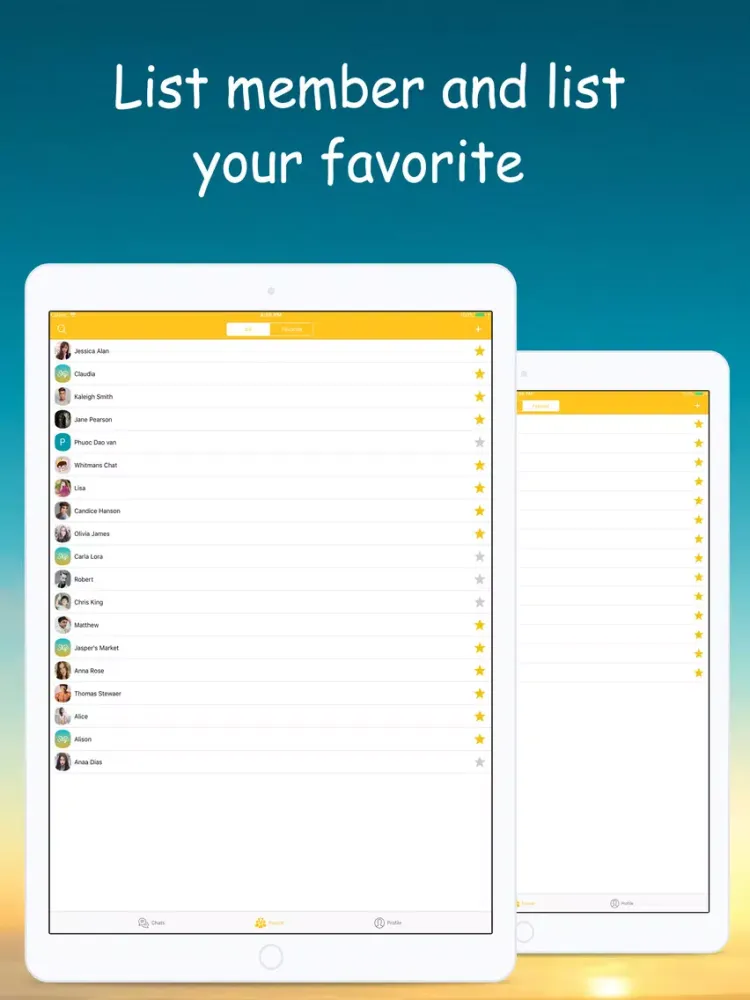 Zrzuty ekranu Sky Chat Lock iPad 