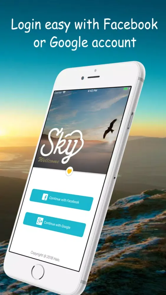 Zrzuty ekranu Sky Chat Lock
