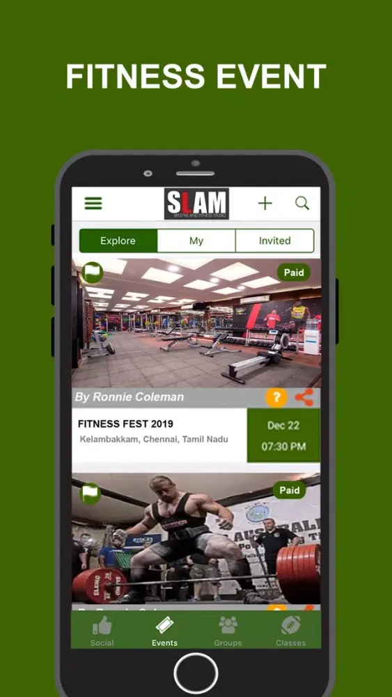 SLAM - Fitness (Perambur) Screenshots
