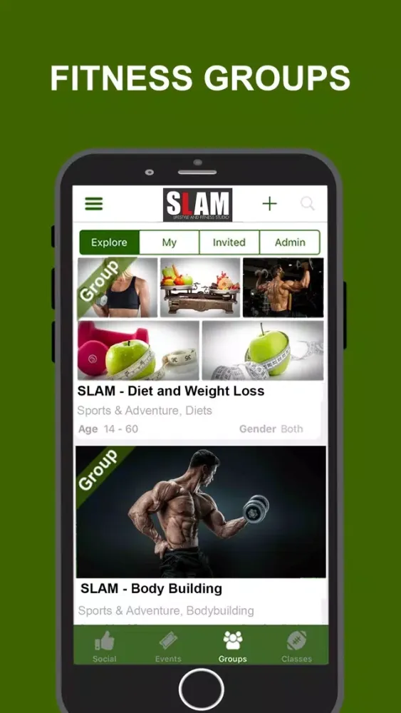SLAM - Fitness (Perambur) Screenshots