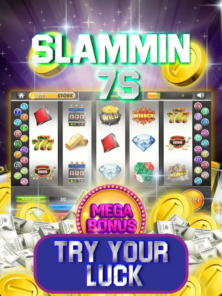 Zrzuty ekranu Slammin 7's SLOTS Machines – Casino Free VIP Slot Tournament Deluxe! Fantasy of Jackpot iPad 