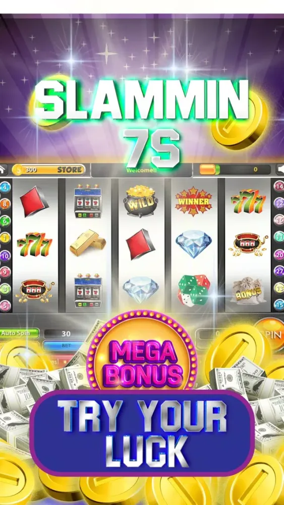 Zrzuty ekranu Slammin 7's SLOTS Machines – Casino Free VIP Slot Tournament Deluxe! Fantasy of Jackpot