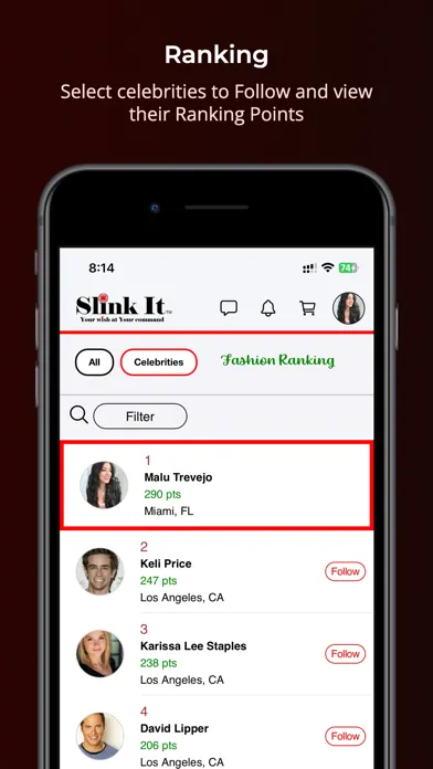 Capturas de pantalla de Slink It
