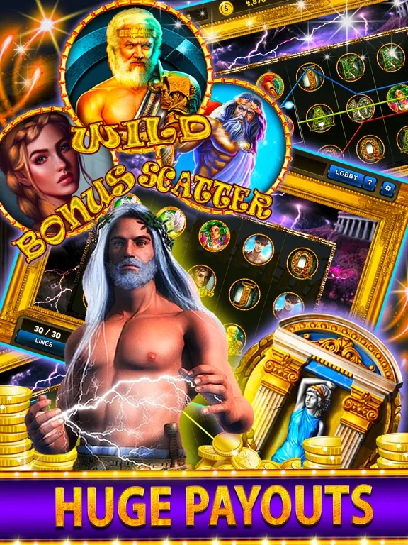 Скриншоты Gods Rich Casino Slots Machine iPad 