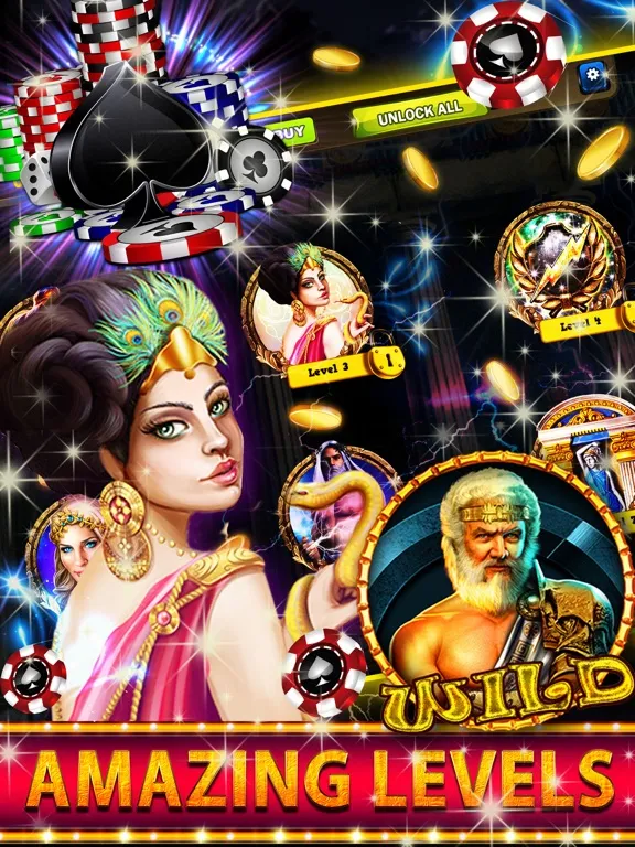 Скриншоты Gods Rich Casino Slots Machine iPad 