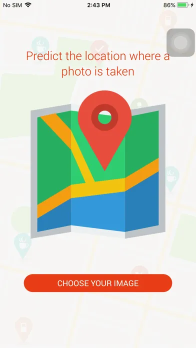 Tangkapan layar Smart Location Identifier