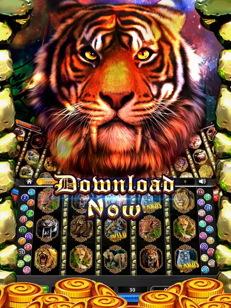 Скриншоты Royal Smilodon Slots: Carnivores Slot Machines Fun iPad 