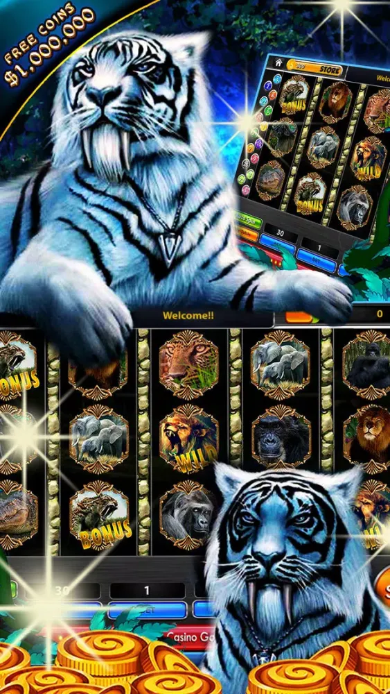 Скриншоты Royal Smilodon Slots: Carnivores Slot Machines Fun