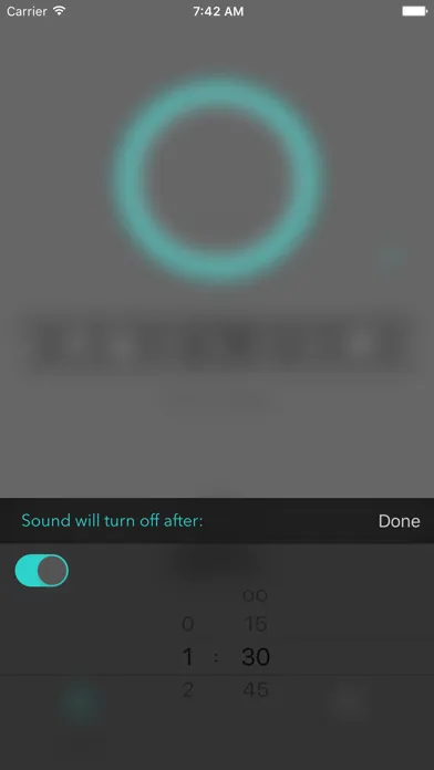 Captures d'écran de Snooze Button - Sleeping sounds