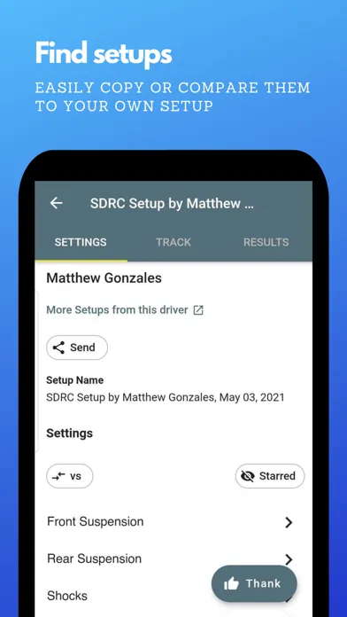 RC Setup App by So Dialed Screenshots