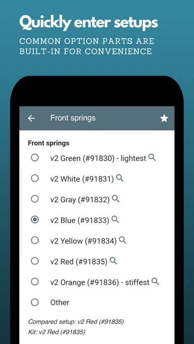 RC Setup App by So Dialed Screenshots