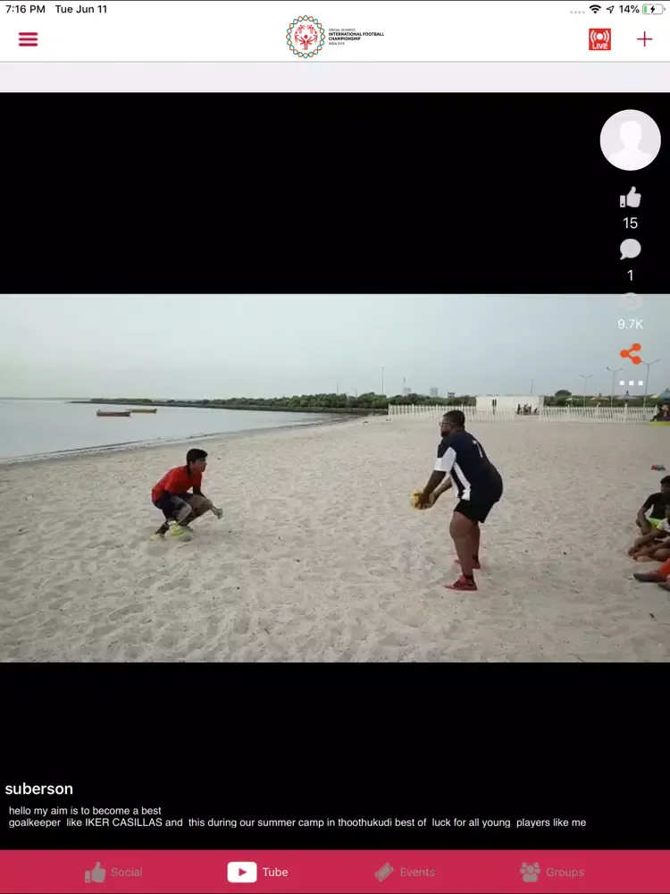 Special Olympics India iPad  Screenshots