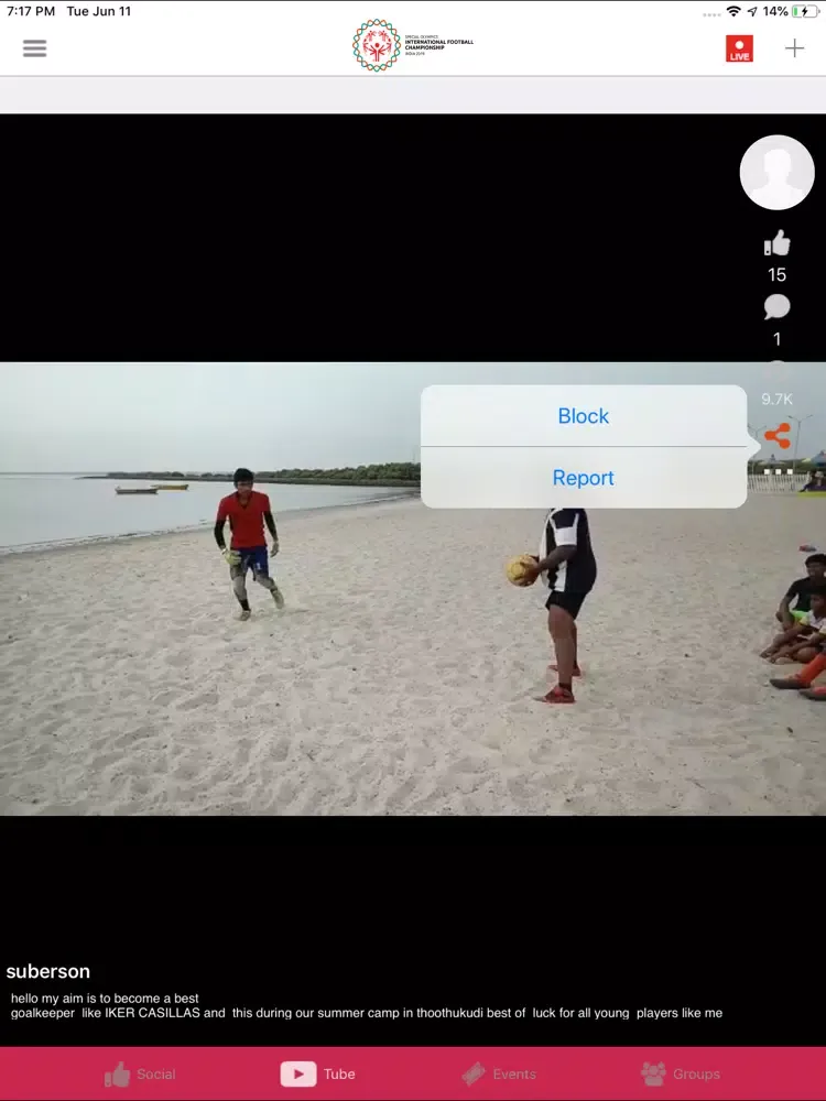 Special Olympics India iPad  Screenshots
