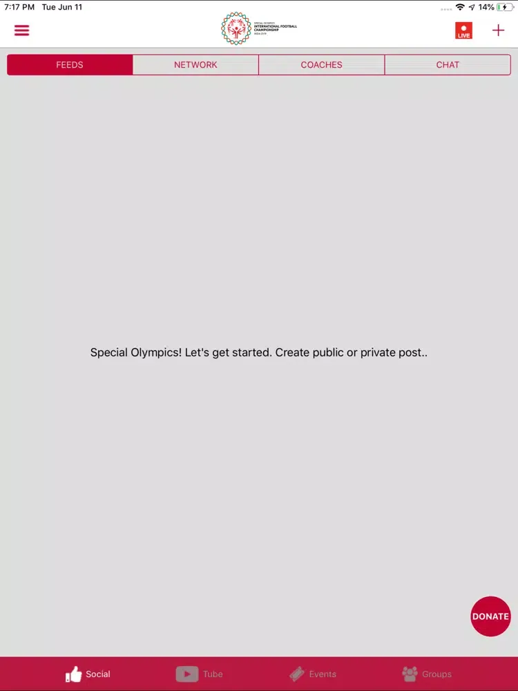 Special Olympics India iPad  Screenshots