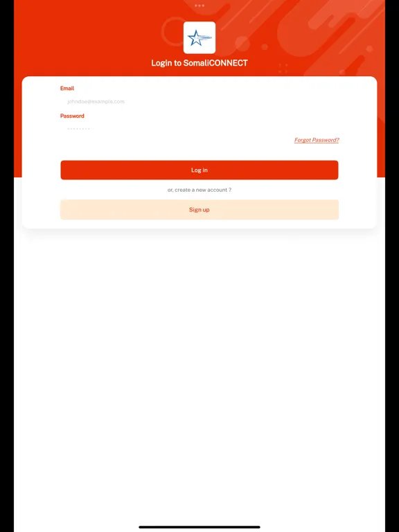 Zrzuty ekranu Somali Connect USA iPad 