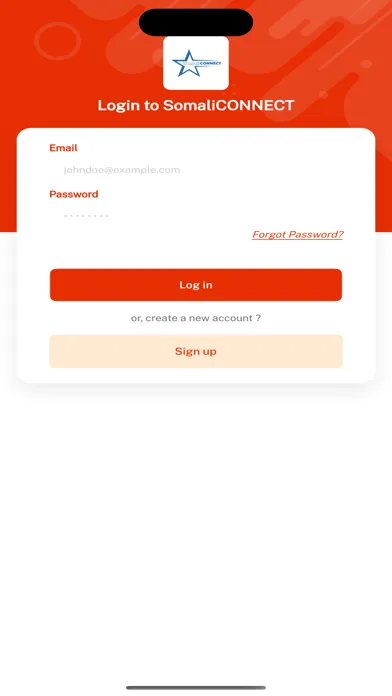 Zrzuty ekranu Somali Connect USA