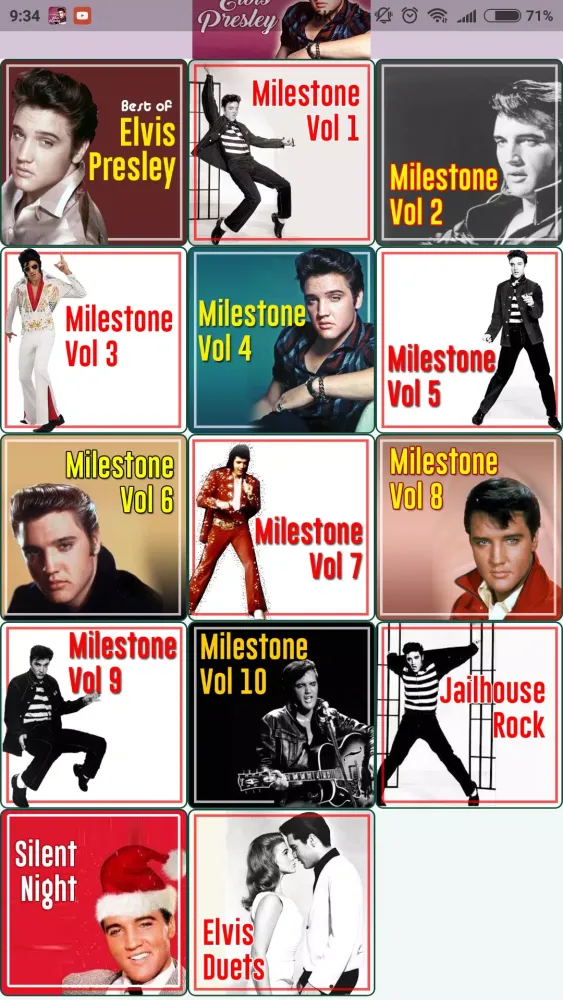 Songs Albums Of Elvis Presley Screenshots