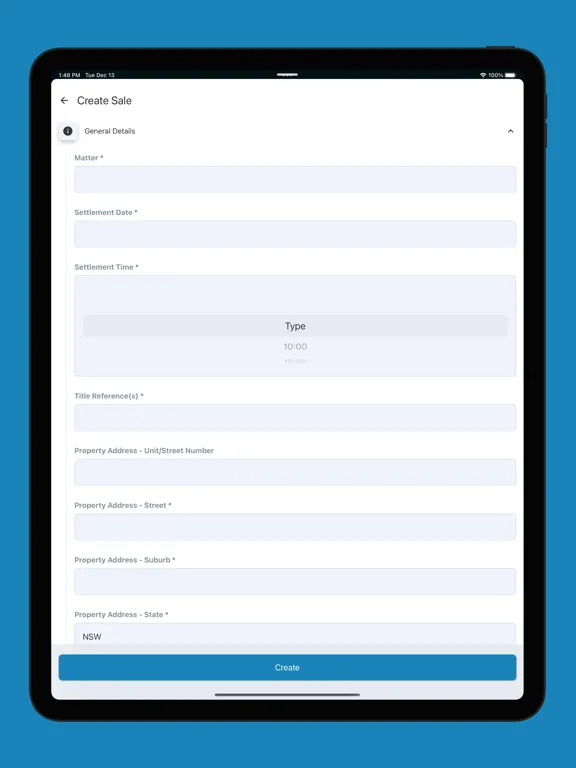 Spectrum Client Solutions iPad  스크린샷