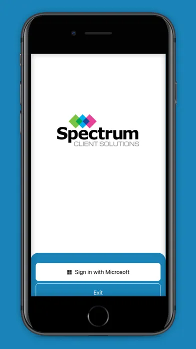 Spectrum Client Solutions 스크린샷