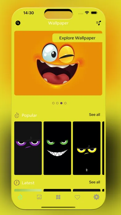 Captures d'écran de Silly Smiles Live Wallpapers !