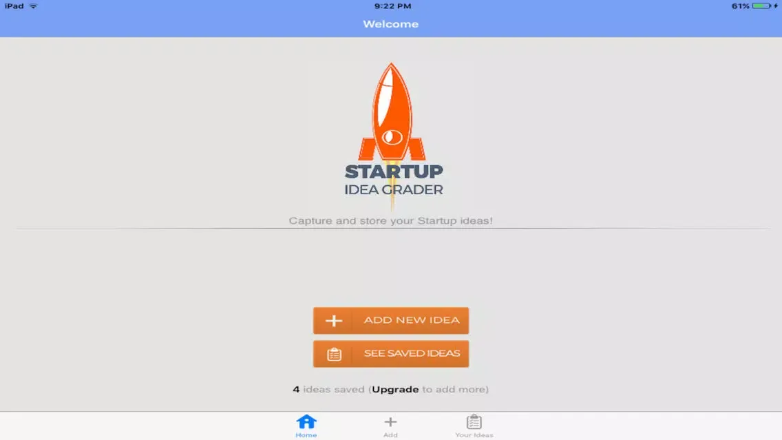 Startup Idea Grader應用截圖