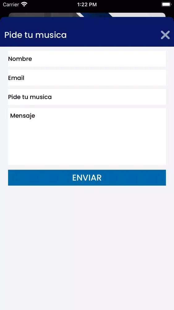 Zrzuty ekranu Radio Stereo Azul RSA