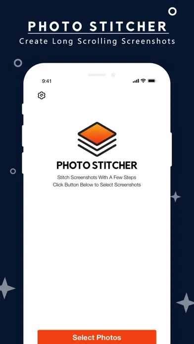 Tangkapan skrin PhotoStitcher-Pic Stitch Maker