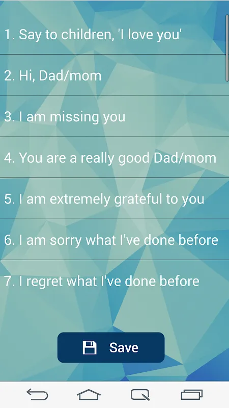 The MemoryApp Screenshots
