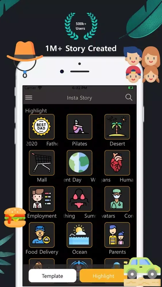 Captures d'écran de Story Star : Insta Post Maker