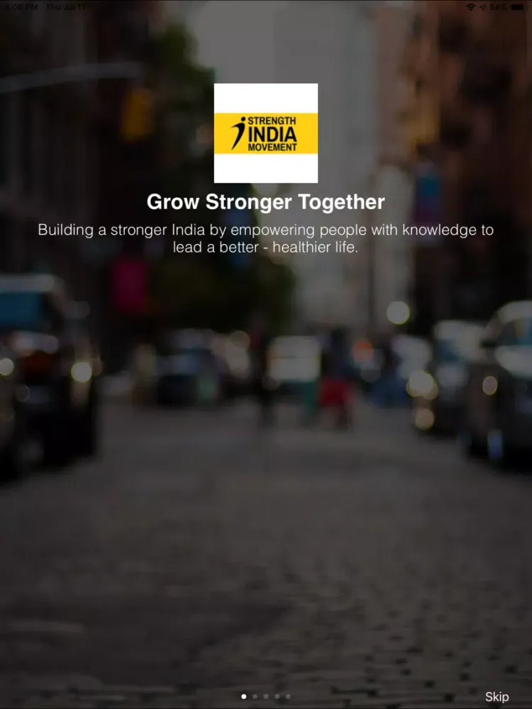 Zrzuty ekranu Strength India iPad 