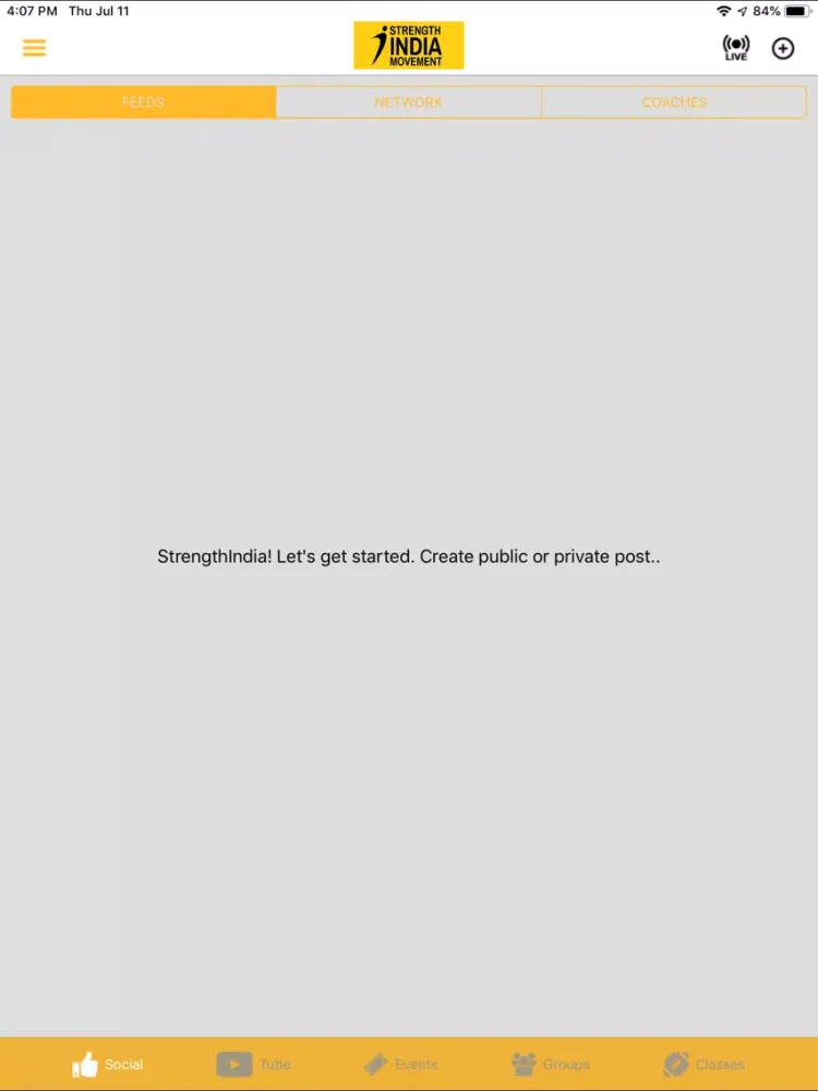 Zrzuty ekranu Strength India iPad 