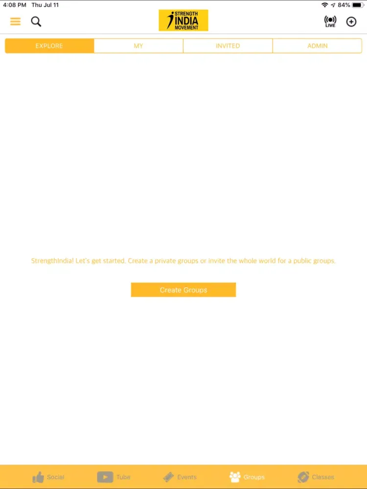 Zrzuty ekranu Strength India iPad 