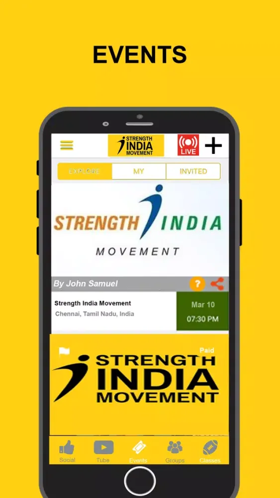 Zrzuty ekranu Strength India