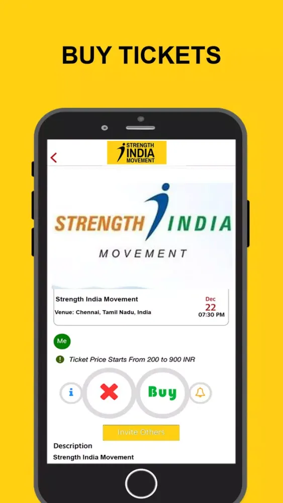 Zrzuty ekranu Strength India