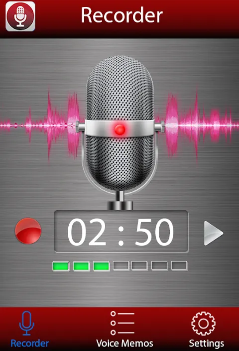 Voice Recorder应用截图