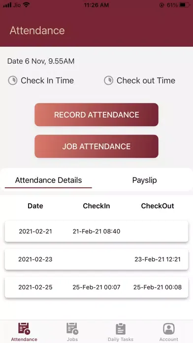 Tangkapan skrin Subtract Workforce