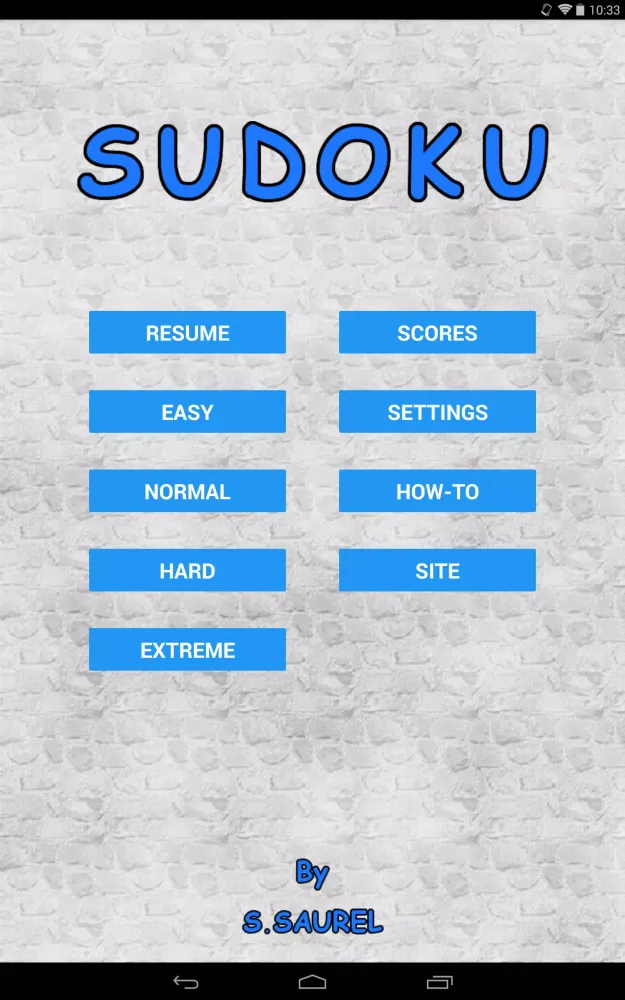 Captures d'écran de Sudoku