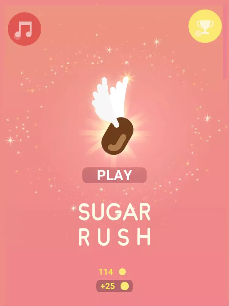 Capturas de tela do Sugar Rush GO! iPad 