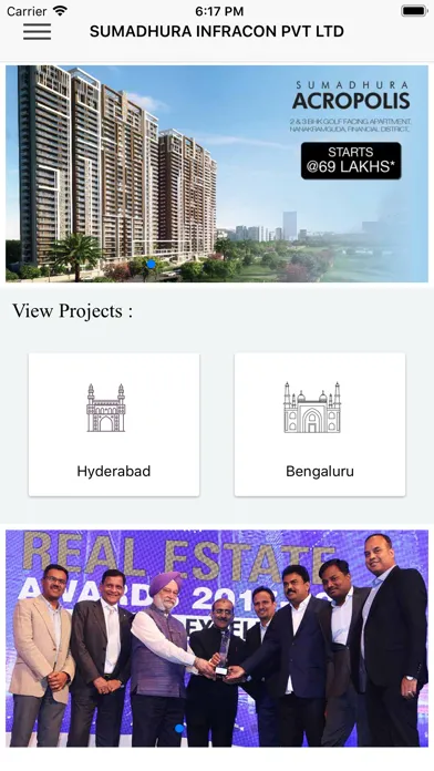 ภาพหน้าจอของ Sumadhura Group