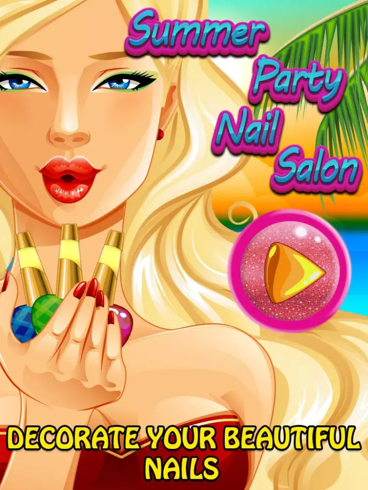 Capturas de pantalla de Summer Nail Fashion Salons: Pass with Colors. Play Manicure Polish Fervor Games iPad 