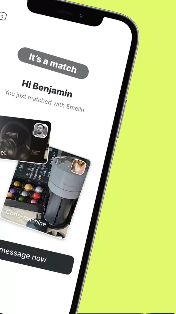 ภาพหน้าจอของ Swaps App